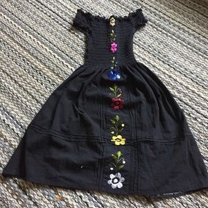 Off the shoulder Mexican dress